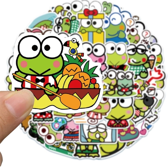 Keroppi Sticker Pack - Multicolor - Picture 9 of 9